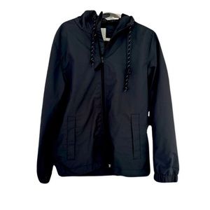 H& M Water Water Repellent and Wind Resistant  Short Jacket In Black S